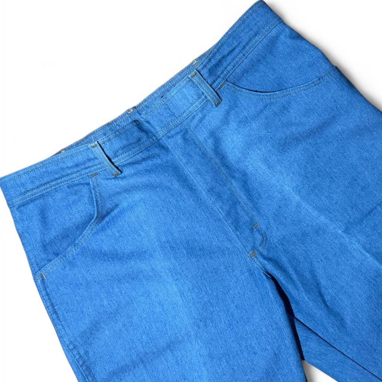 Wrangler Creased Retro Blue Wash Loose Trouser Pants