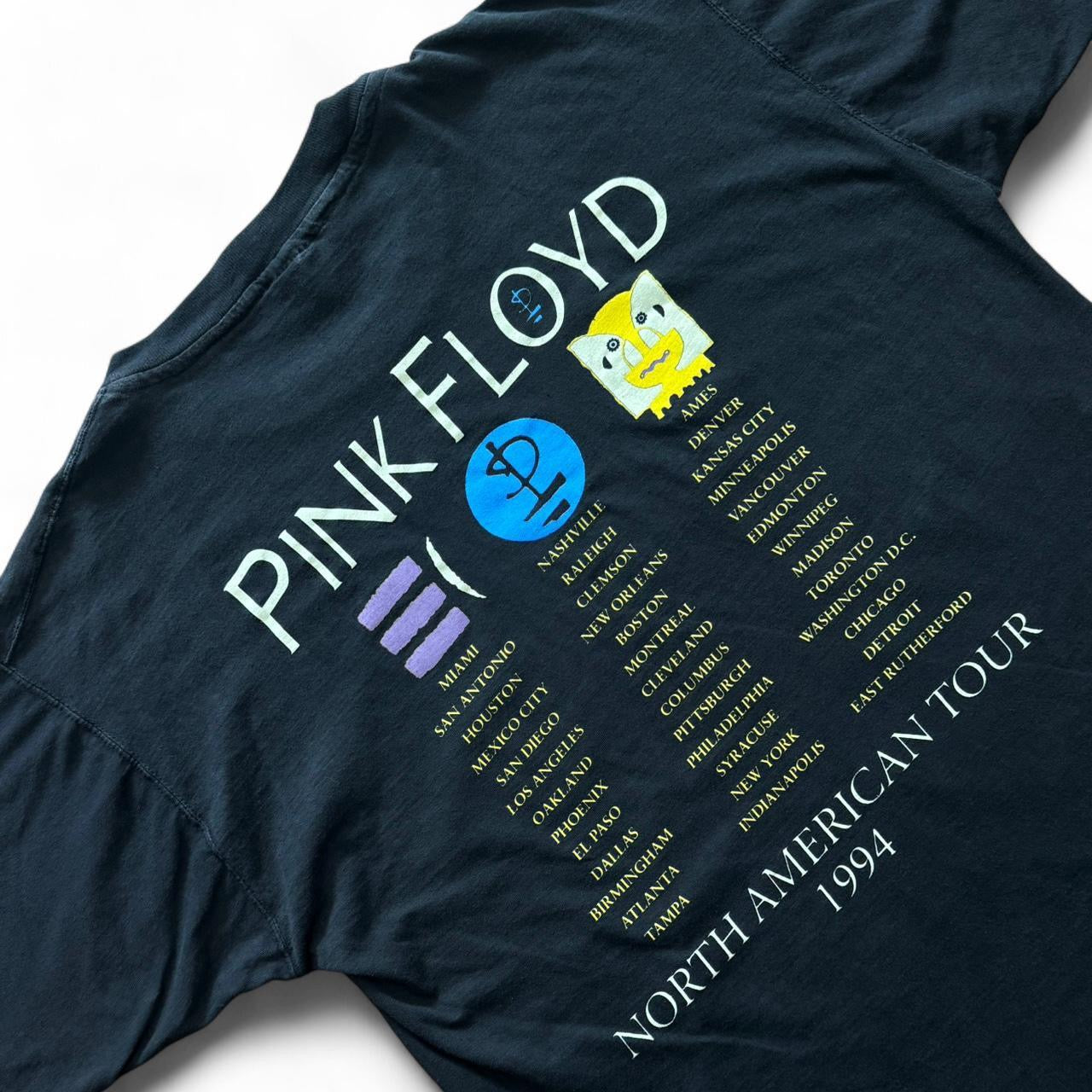 1994 Pink Floyd Division Bell North American Concert Tour Merch Tee