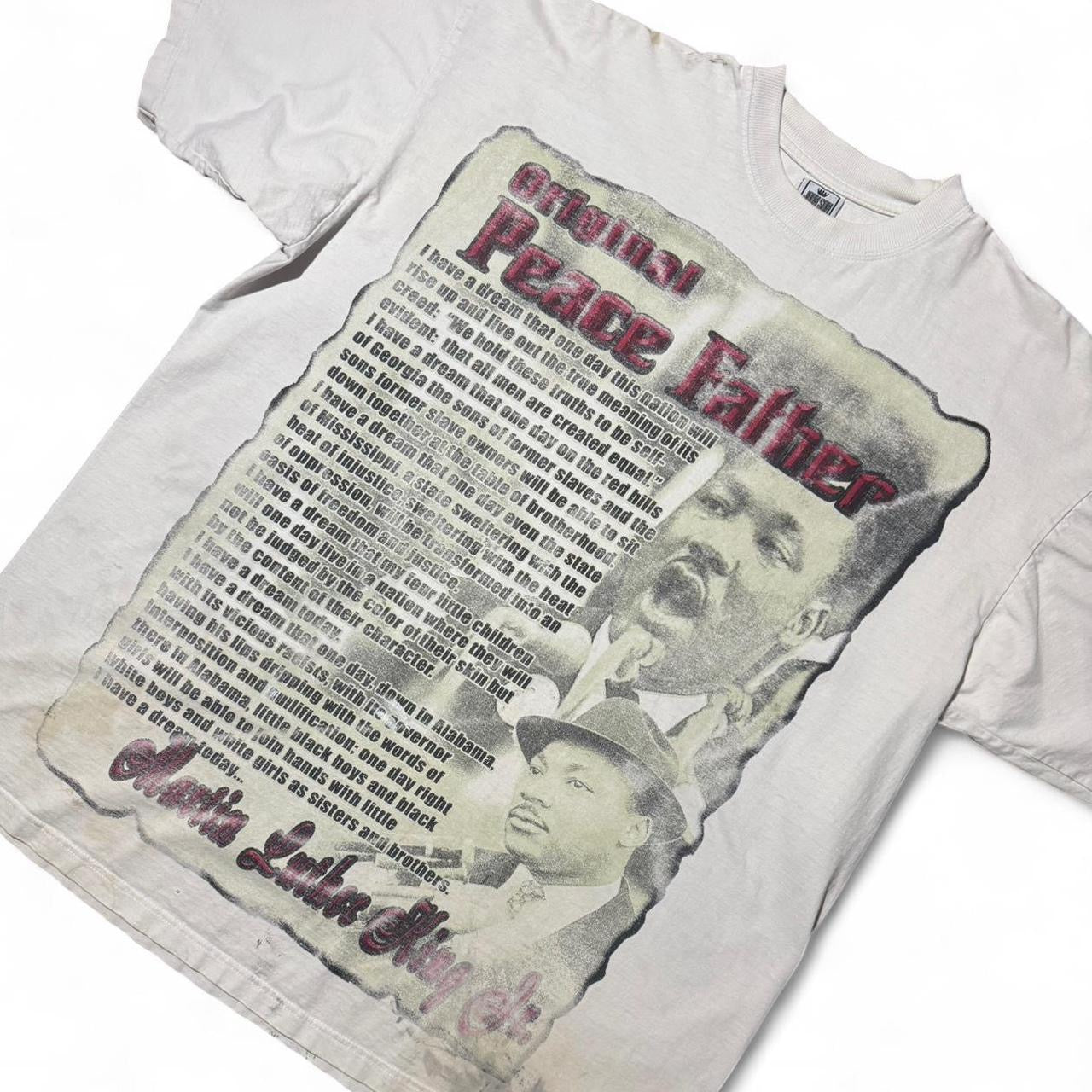90s Martin Luther King Jr. MLK Original Peace Father I Have a Dream Speech Tee