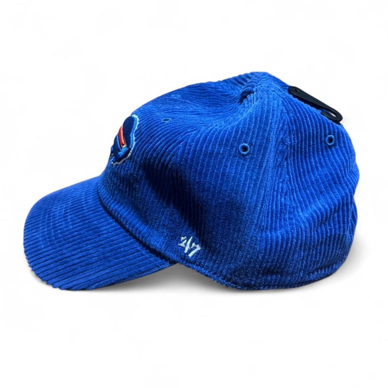 Blue Buffalo Bills Corduroy Snapback NFL Football Hat