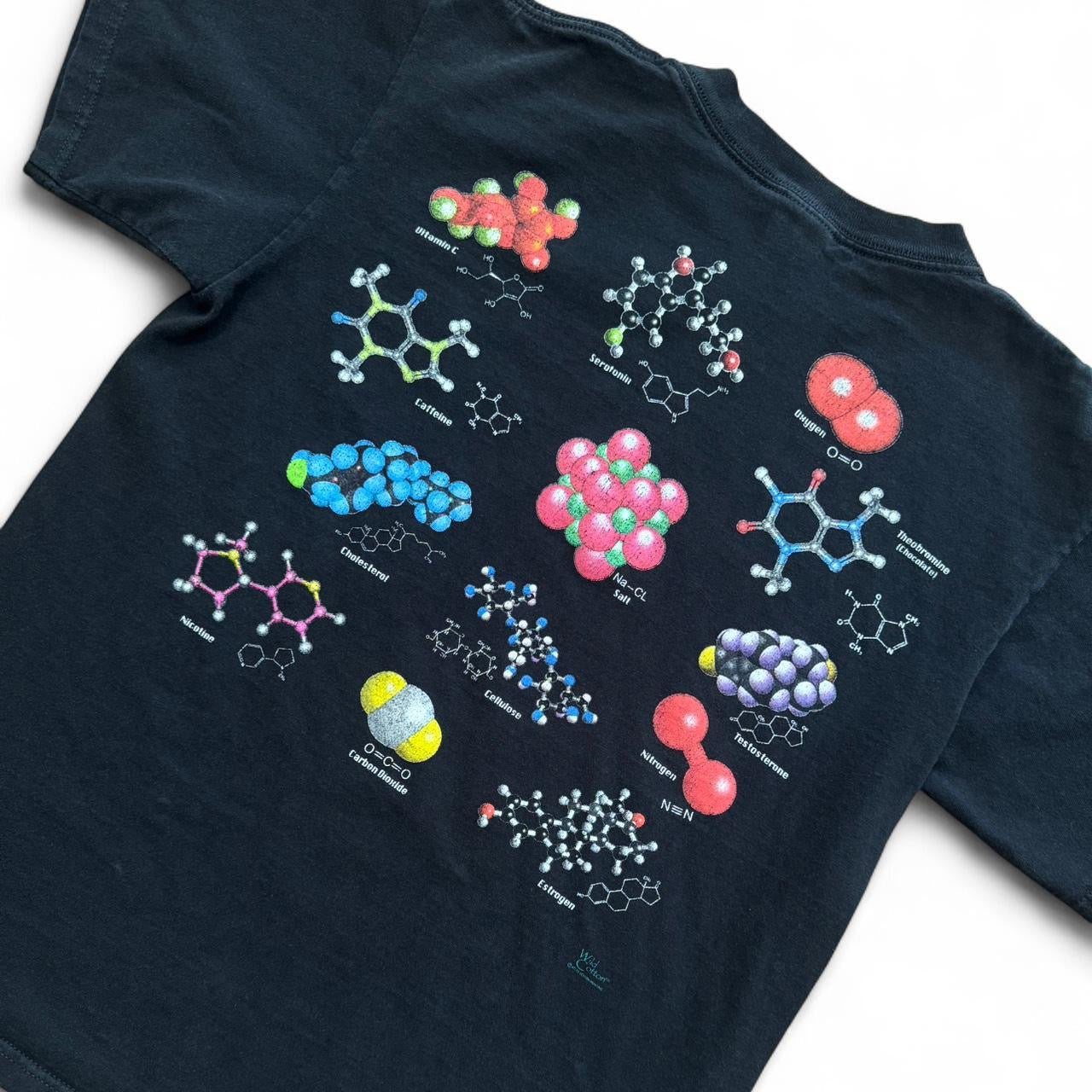 90s Molecules Science Graphic Tee