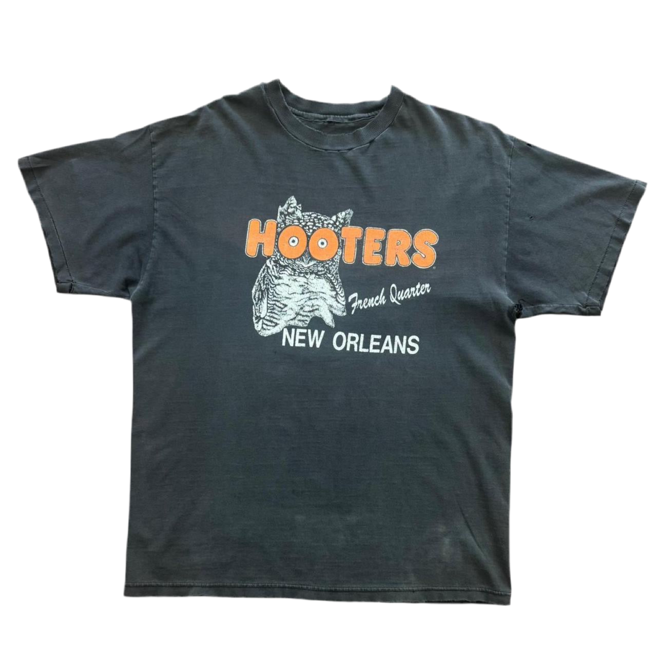 90s Faded & Distressed Hooters New Orleans Tee