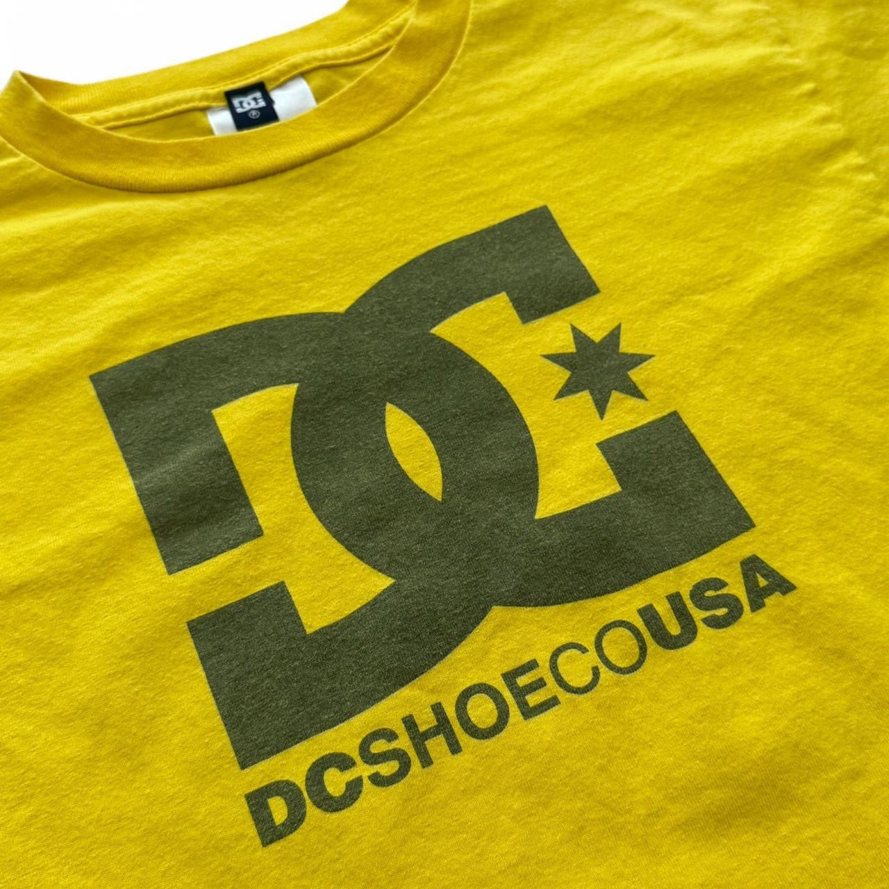 DC Shoes Skateboards Y2K Big Spellout Brand Logo Tee