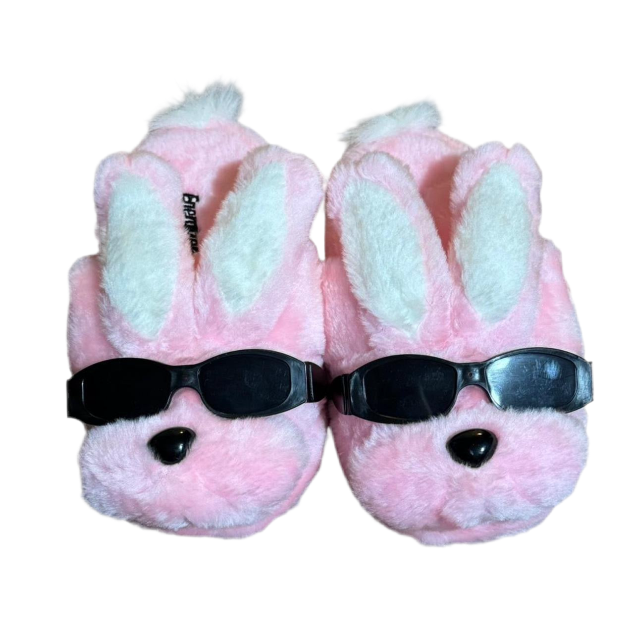 Y2K Pink Energizer Bunny Fluffy Slippers