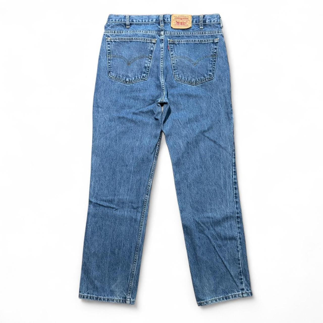 90s Blue Wash Levi’s 516 Straight Leg Denim Jeans