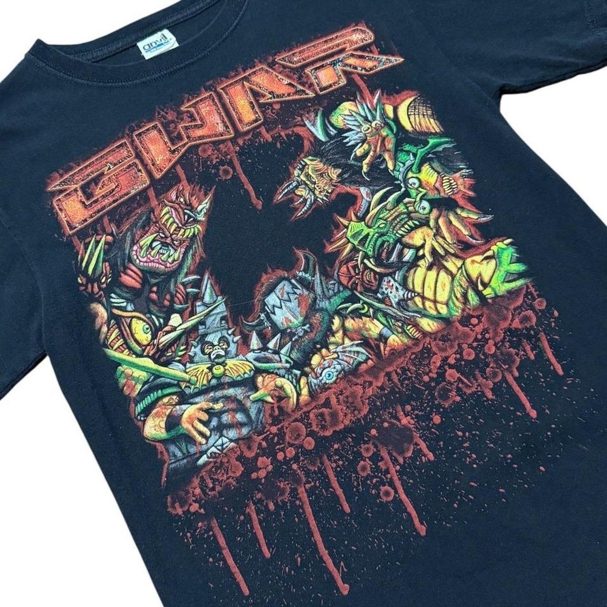 GWAR Bloody Pit of Horror Grunge Thrash Metal Punk 2010 Band Tour Merch T-shirt