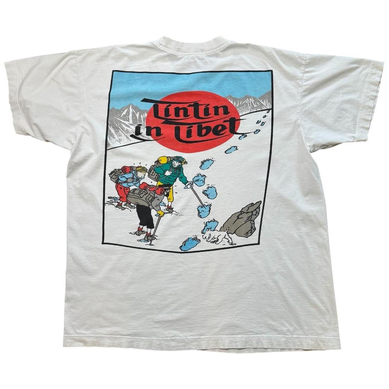 90s Tin Tin in Tibet Tee