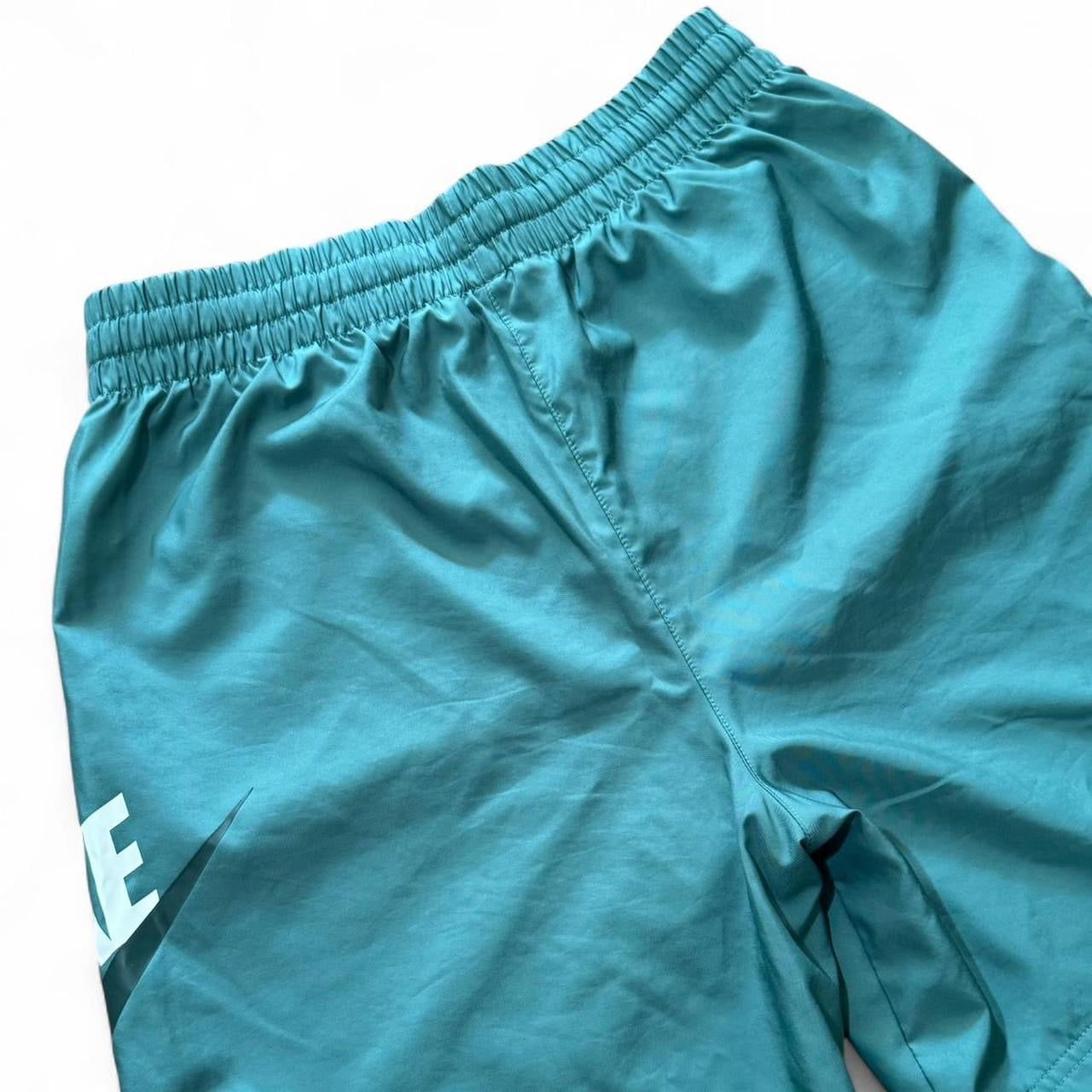 Teal Big Graphic Nike Swim Trunk Shorts