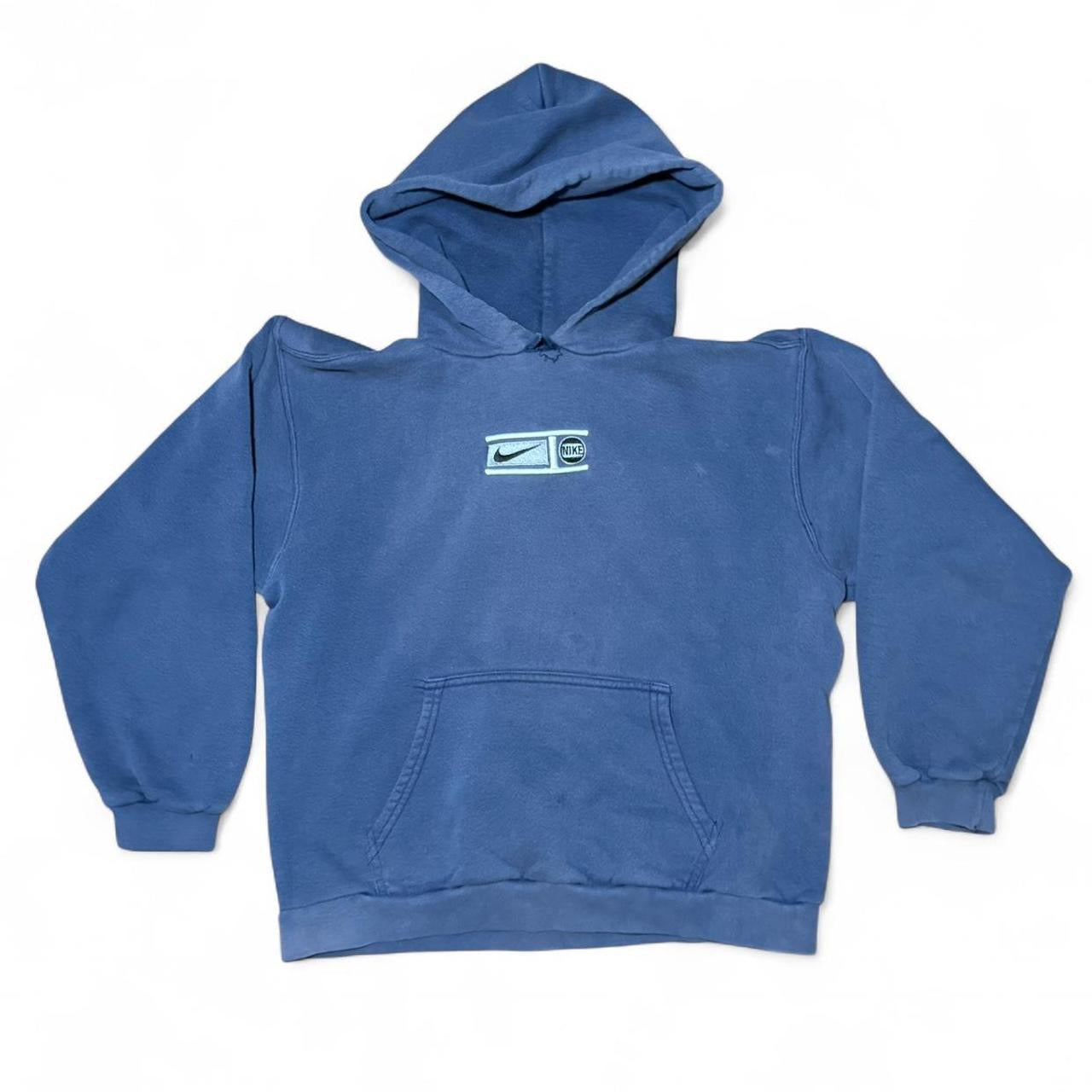 90s Embroidered Centre Swoosh Nike Logo Hoodie