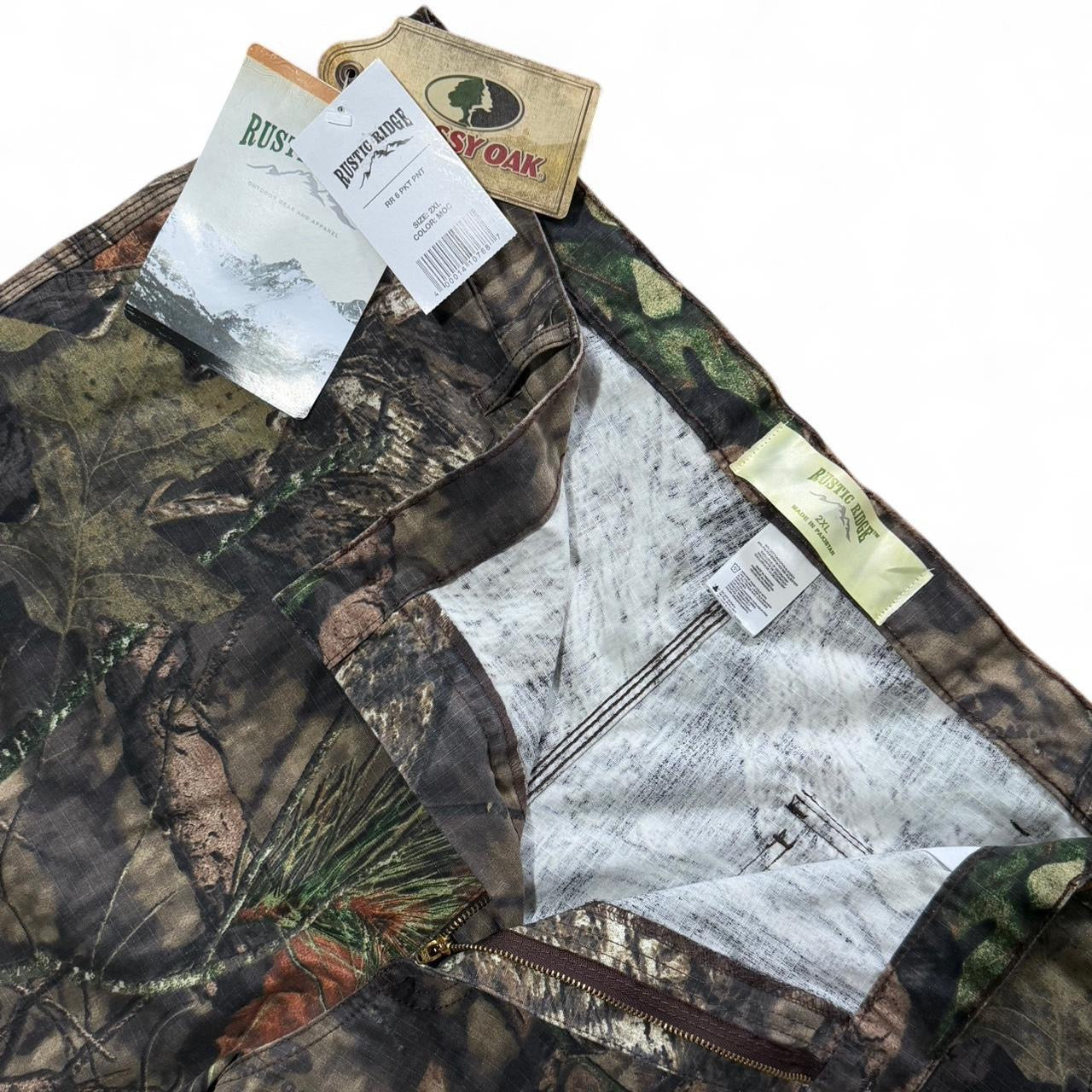 Brand New Rustic Ridge Mossy Oak Realtree Camo Cargo Pants