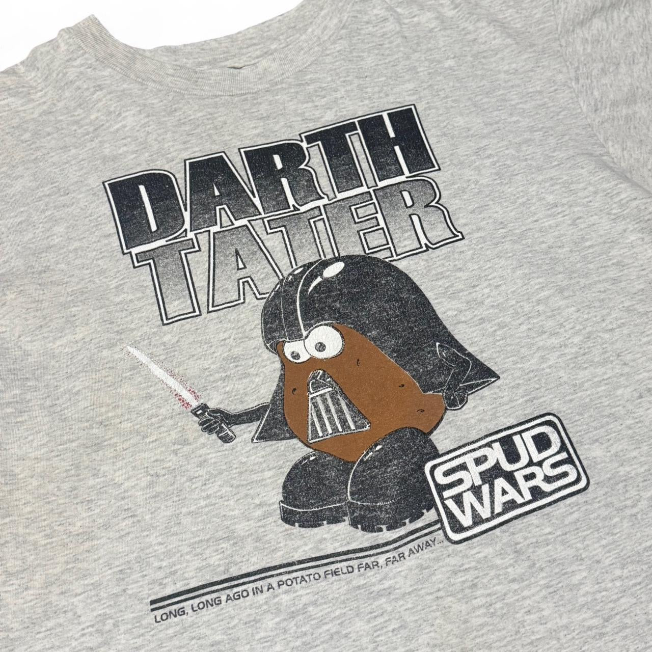 90s Spud Wars Darth Tater Star Wars Spoof Tee