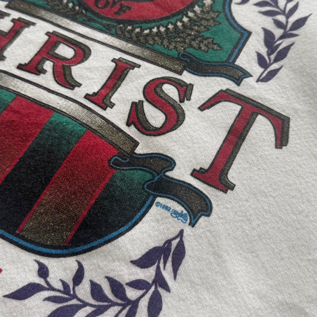 1992 Religious ‘Soldiers of Christ’ Christian Town & Country Crewneck