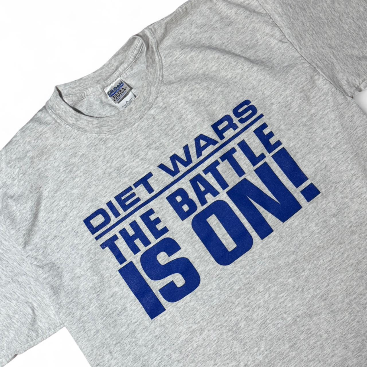 2005 Grey Diet Wars The Battle Is On Pepsi Pop Cola Promo Tee