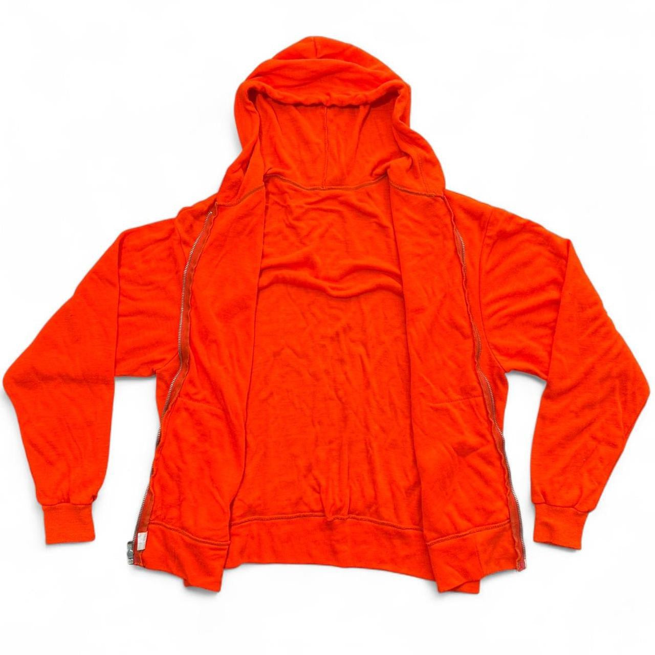 70s Orange Hunters Hooded Zip