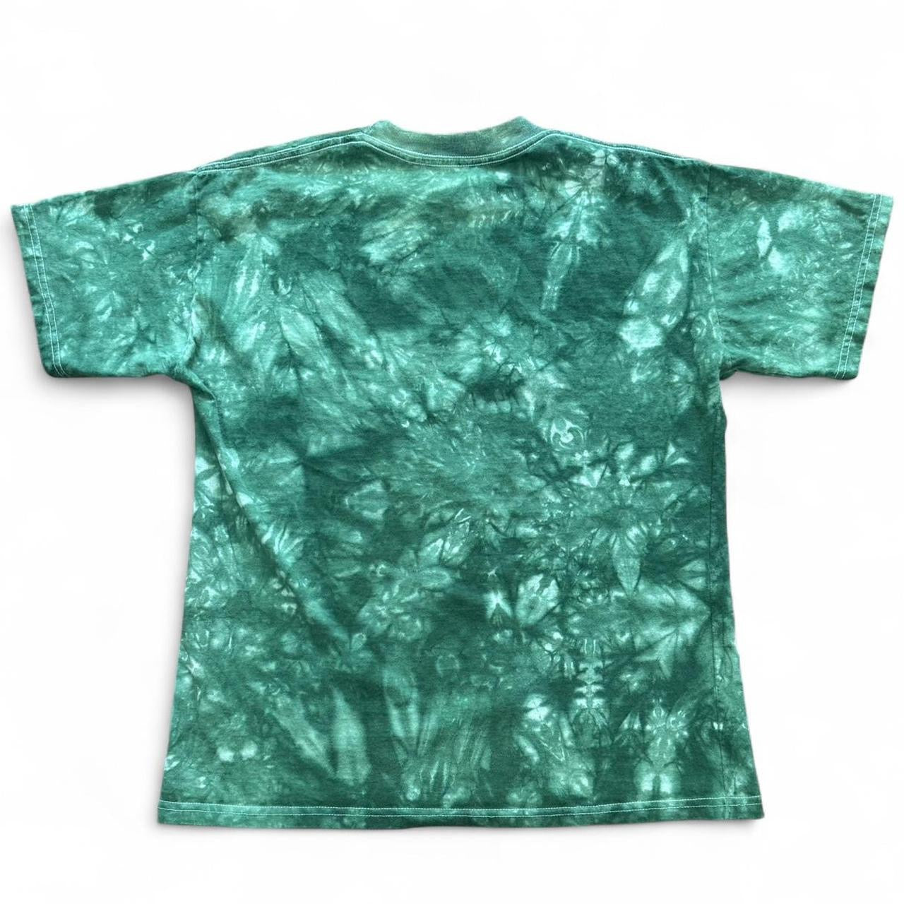 Green Tie-Dye Costa Rica Tree Frog Tee
