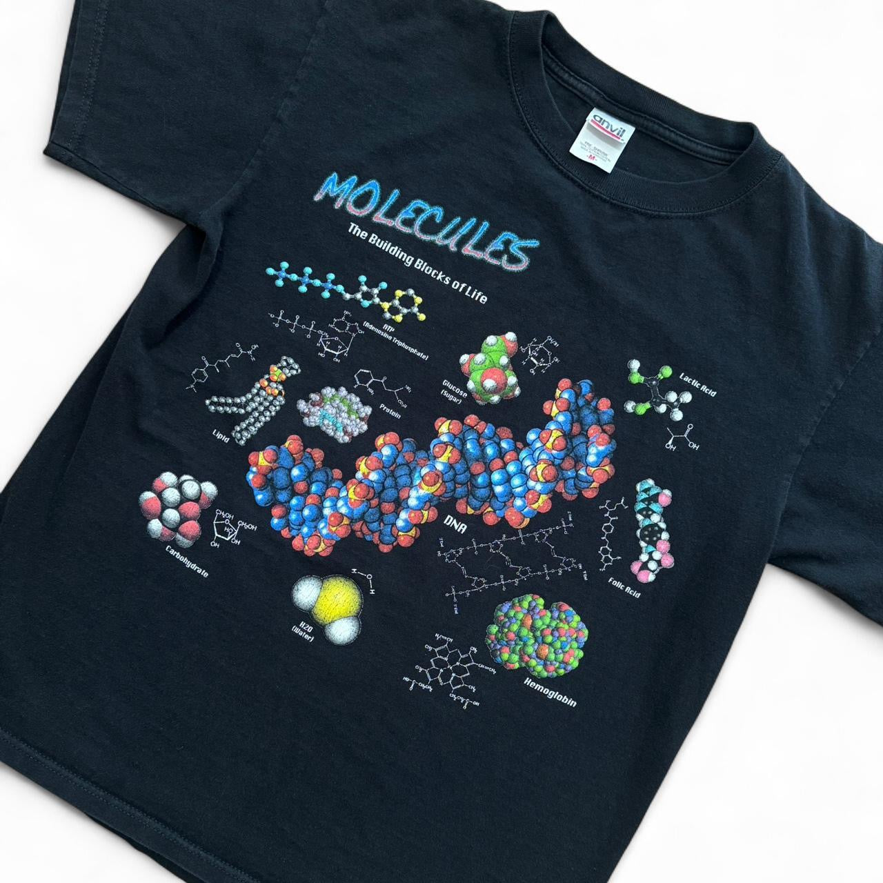 90s Molecules Science Graphic Tee