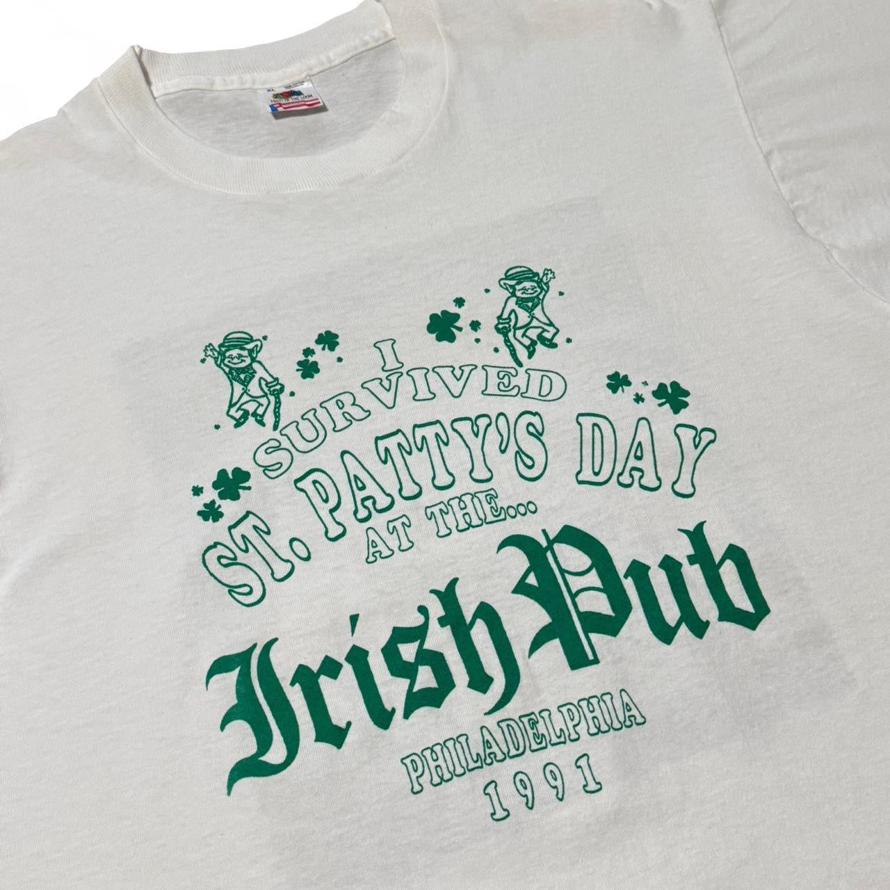 1991 I survived St. Patrick's Day Irish Pub Tee