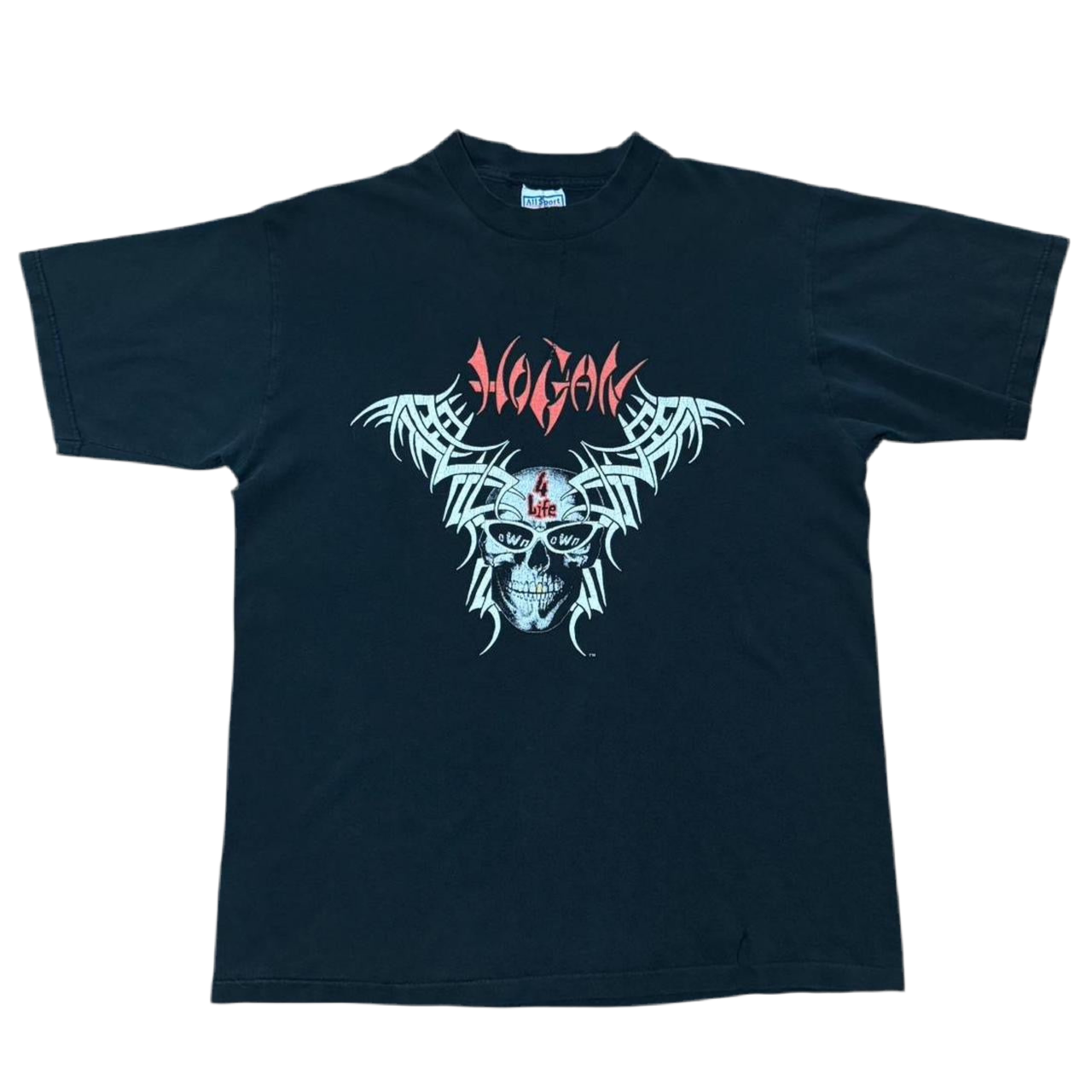 1998 WCW NWO Hulk Hogan 4 Life Fear No One Tee