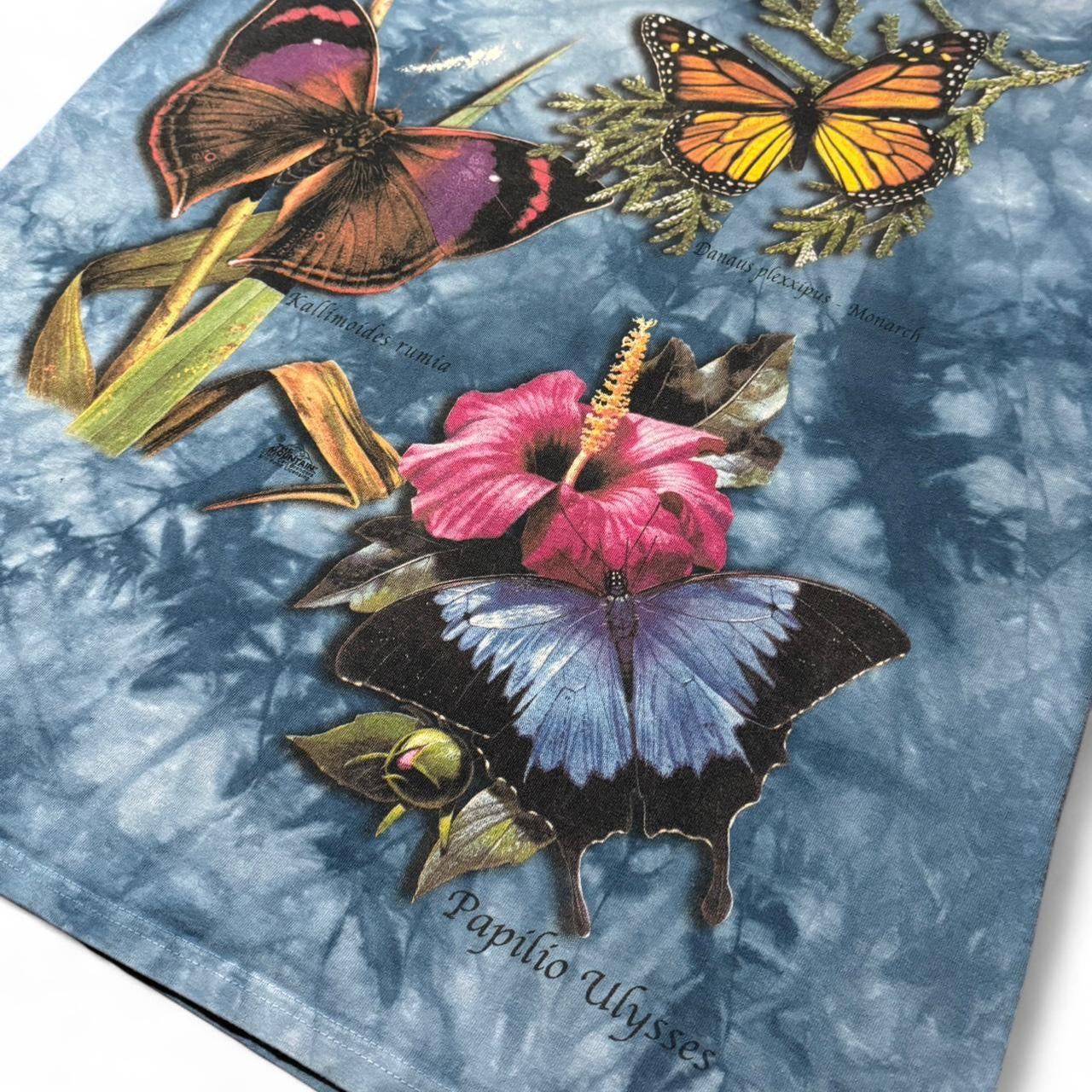 90s The Mountain Tie-Dye Butterfly Tee