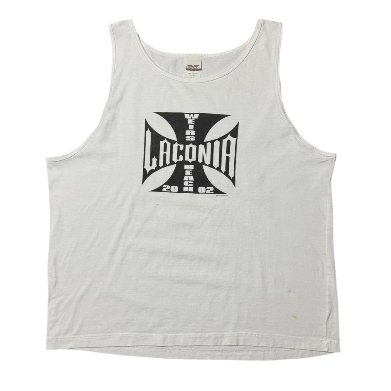 ‘02 Laconia Weirs Beach Biker Motorcycle Muscle Tank