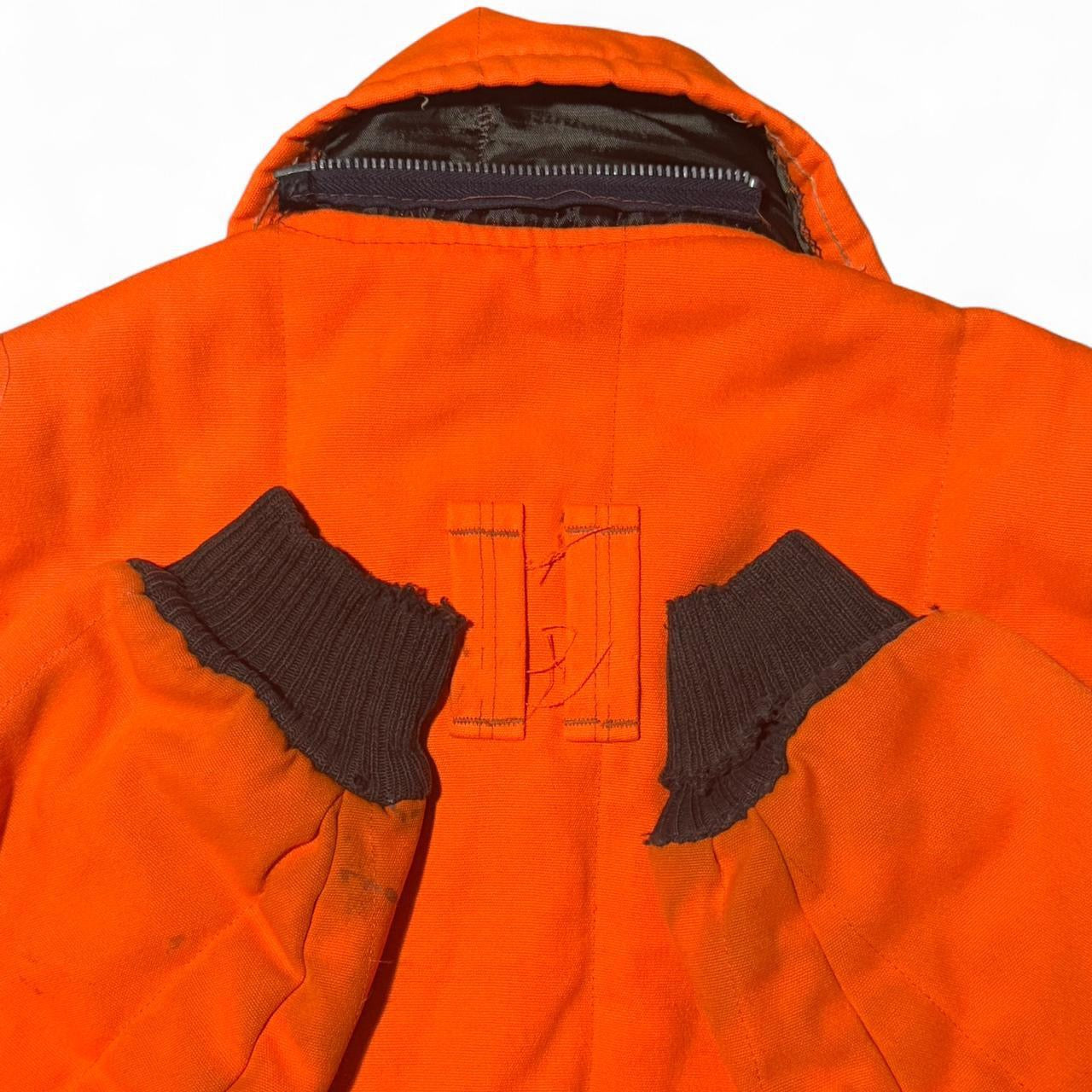 70s Simco Custom Altered Heavyweight Orange Hunting Jacket