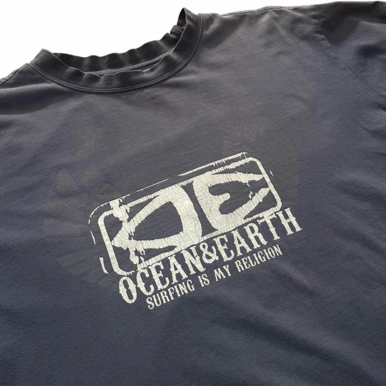 Ocean Earth Surf Wear Graphic Tee