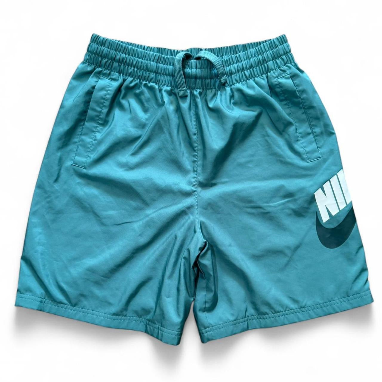 Teal Big Graphic Nike Swim Trunk Shorts