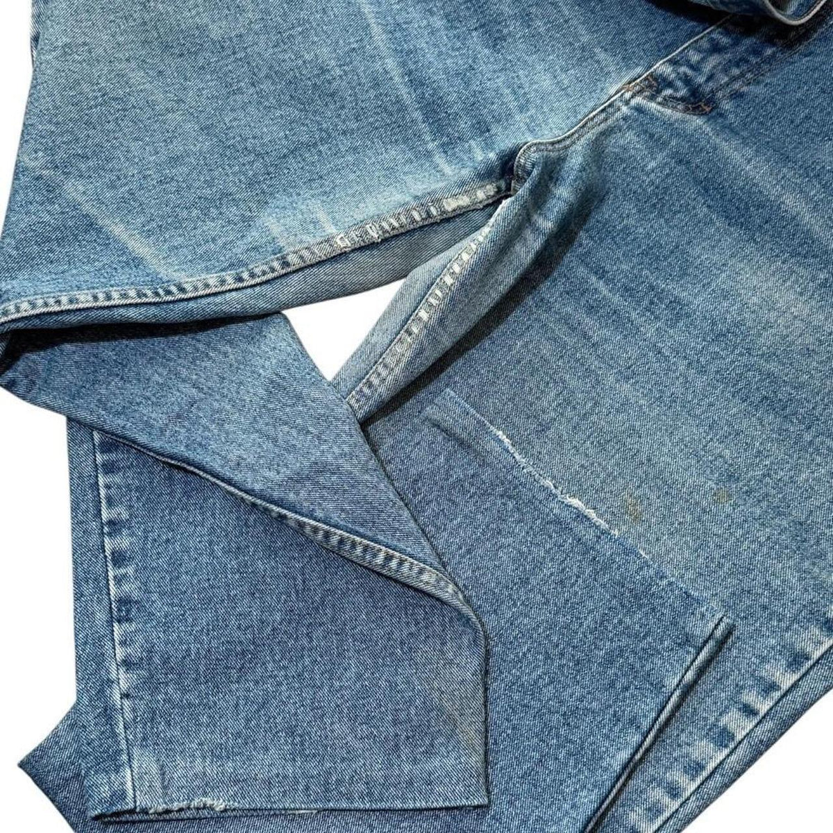 90s Nevada Jeans Mens Straight Leg Blue Wash Denim Jeans 33" Faded Pants