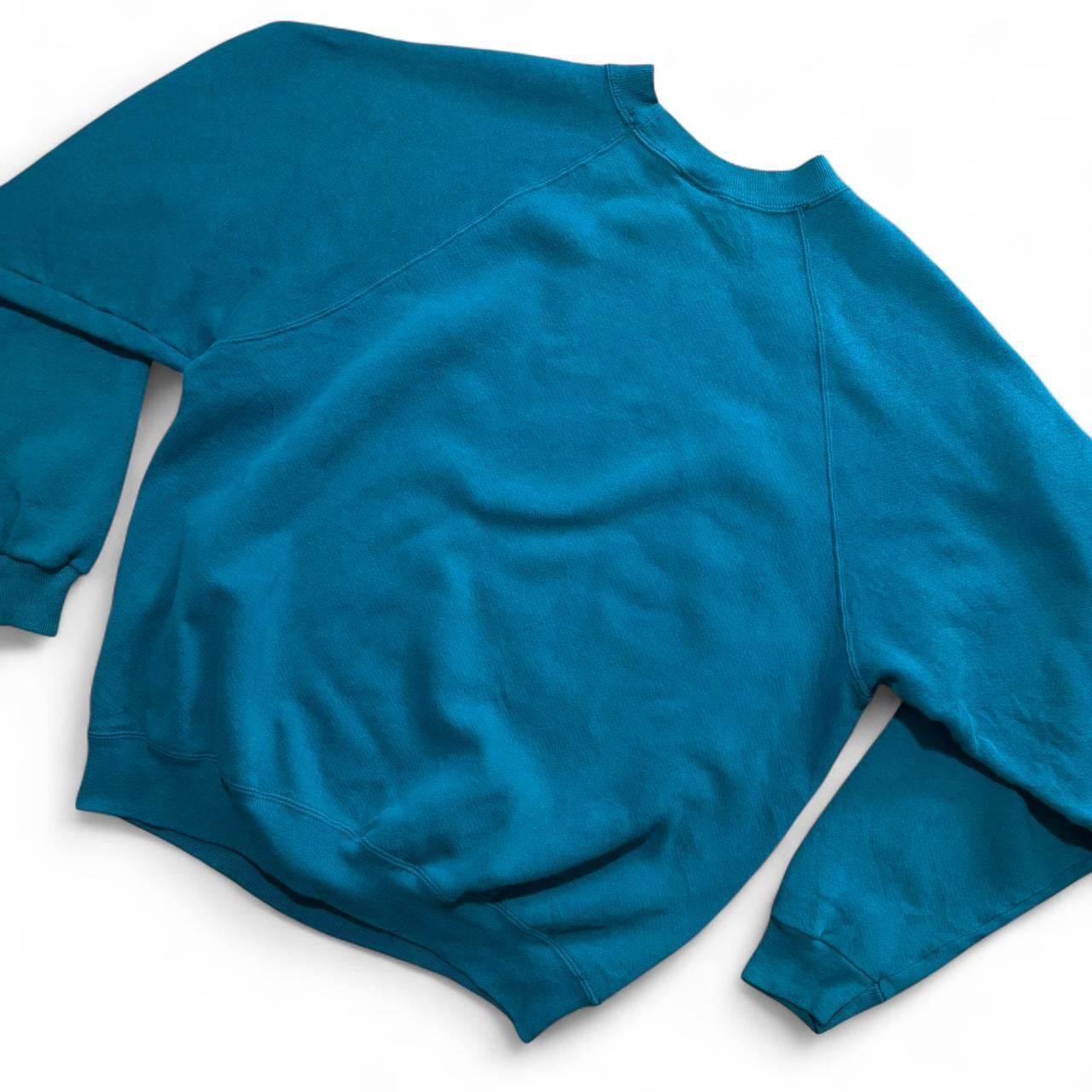 90s Teal Crewneck
