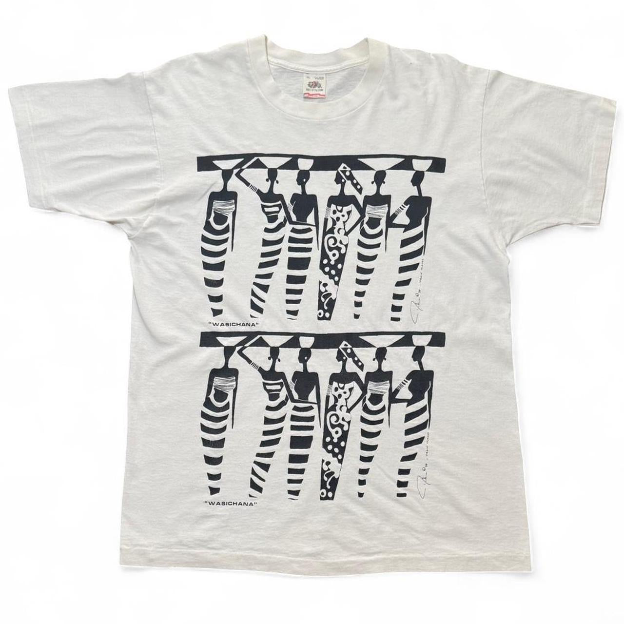 1985 Virgin Islands Swahili ‘Wasichana’ Art Tee