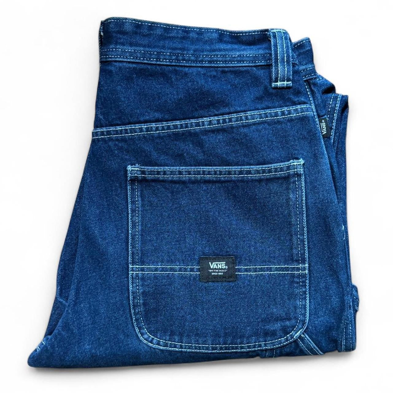 Blue Vans Carpenter Skate Jeans