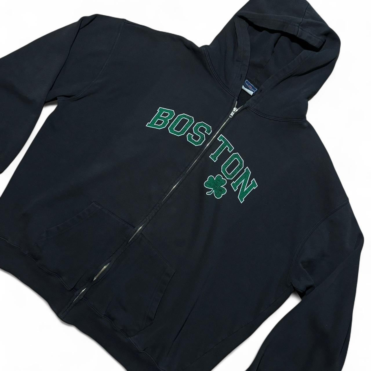 Vintage Boston Celtics NBA Zip Up Hoodie