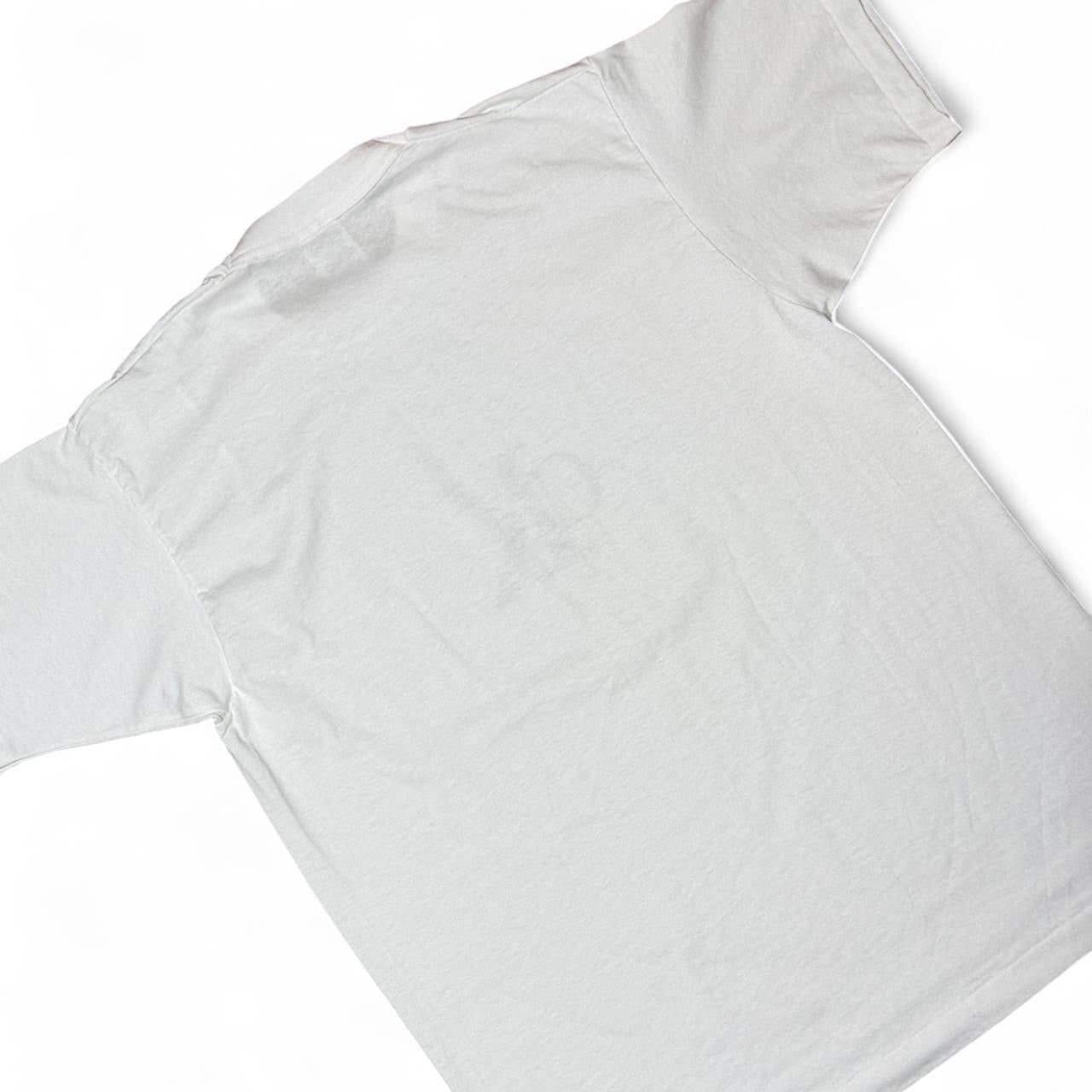 Vintage 90s Calvin Klein Deadstock Mis-sewn Error Print Logo Tee