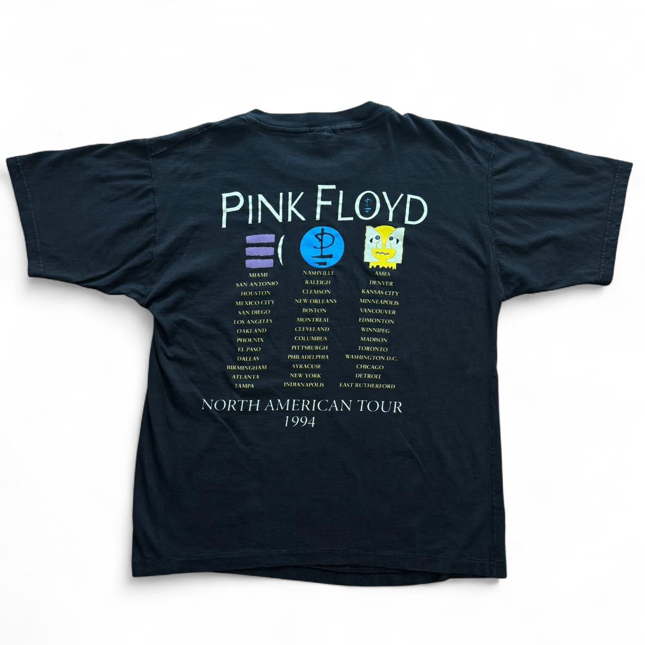 1994 Pink Floyd Division Bell North American Concert Tour Merch Tee