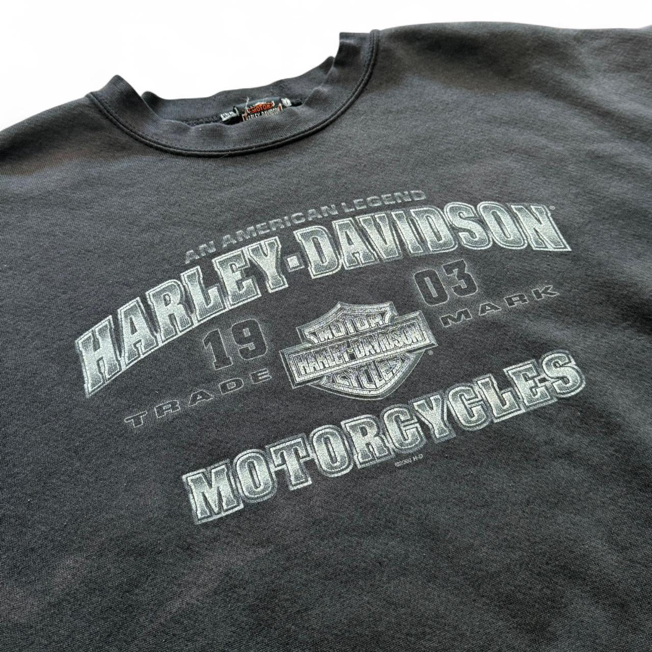 2000 Harley Davidson Double-sided Crewneck
