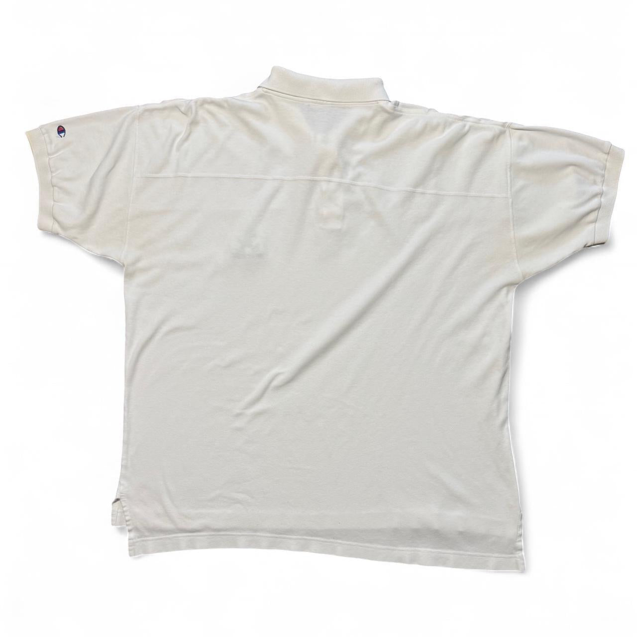 90s Champion Notre Damn White Polo