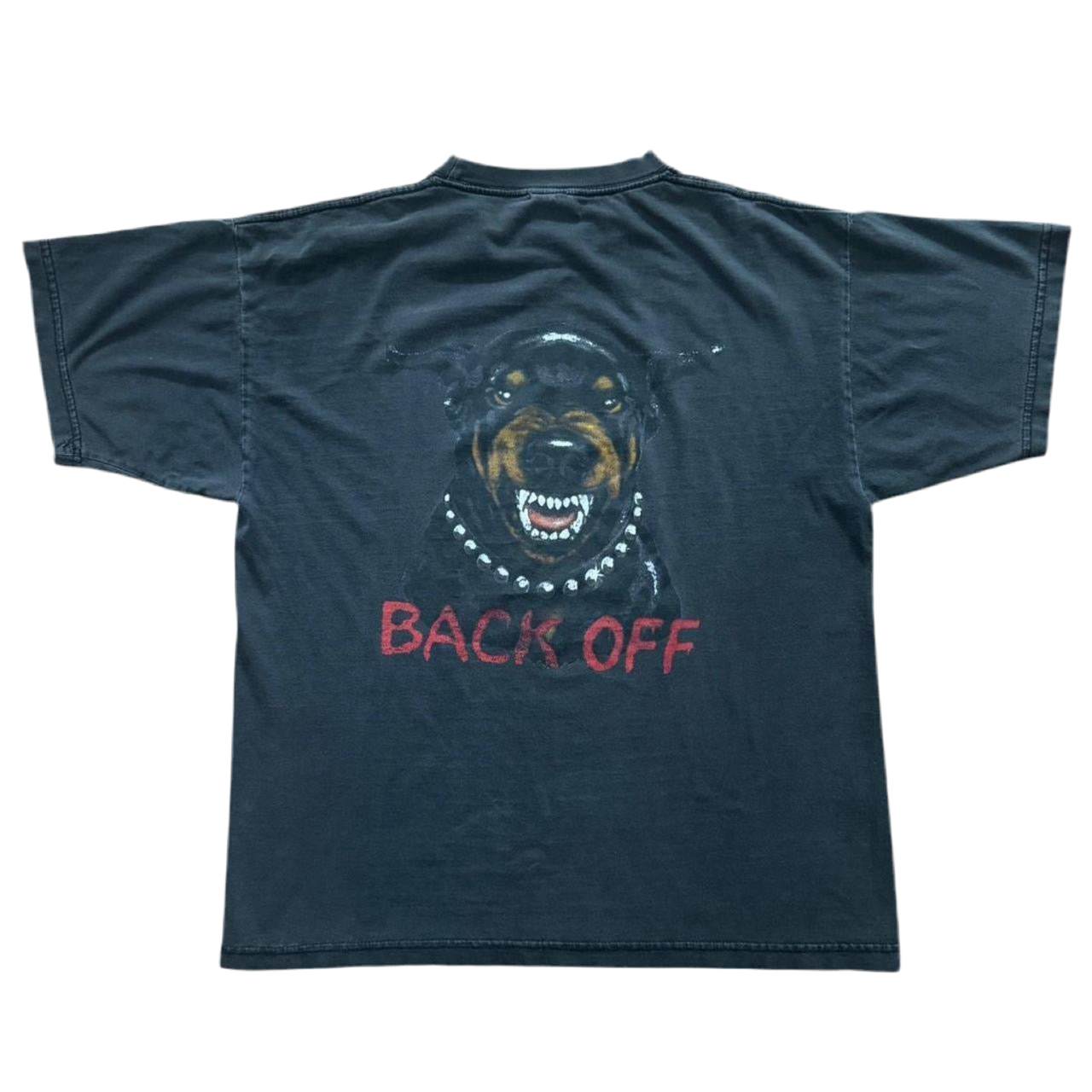 90s Back Off Top Dog Doberman Distressed Tee