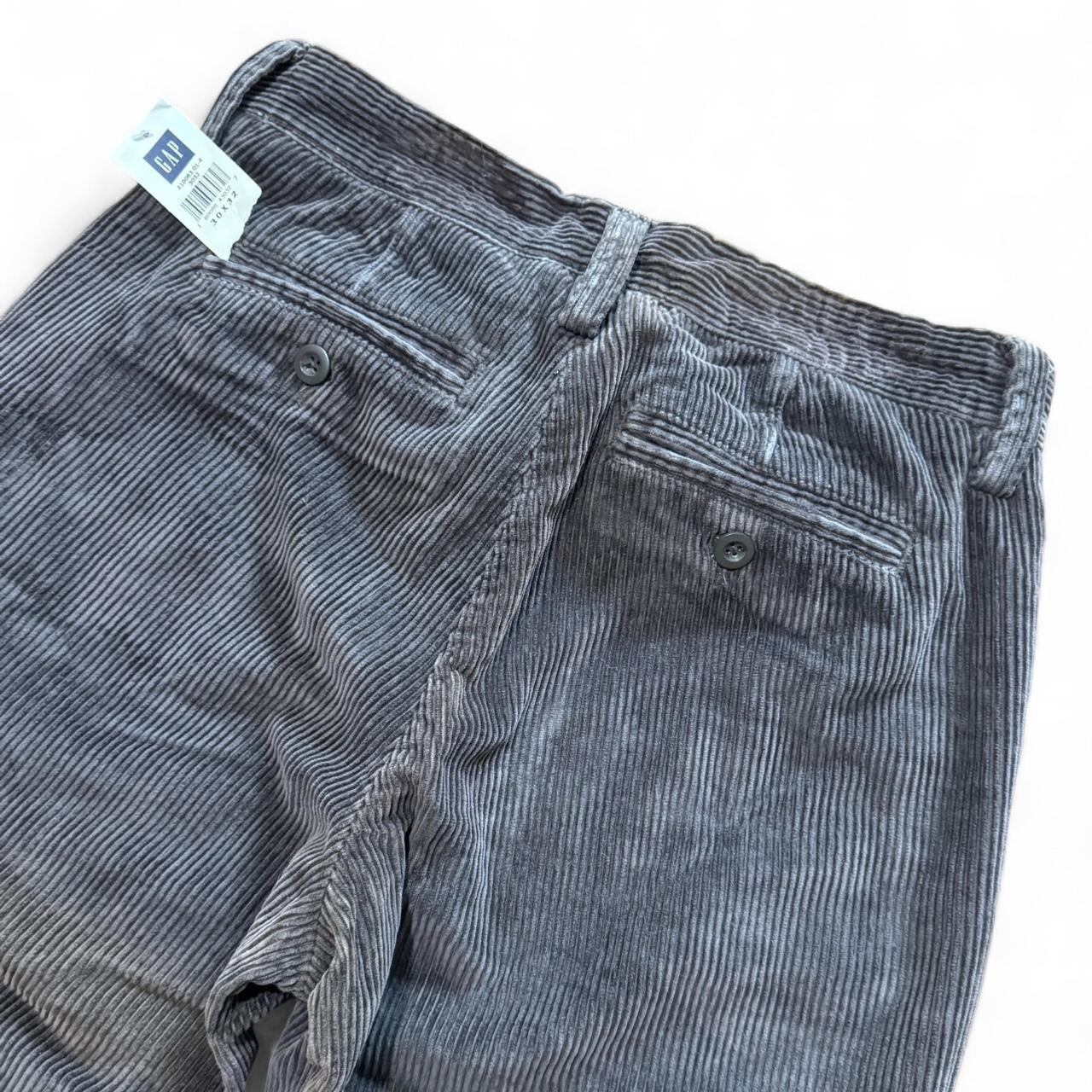 2000s Deadstock NWT Gap Grey/Brown Corduroy Pants
