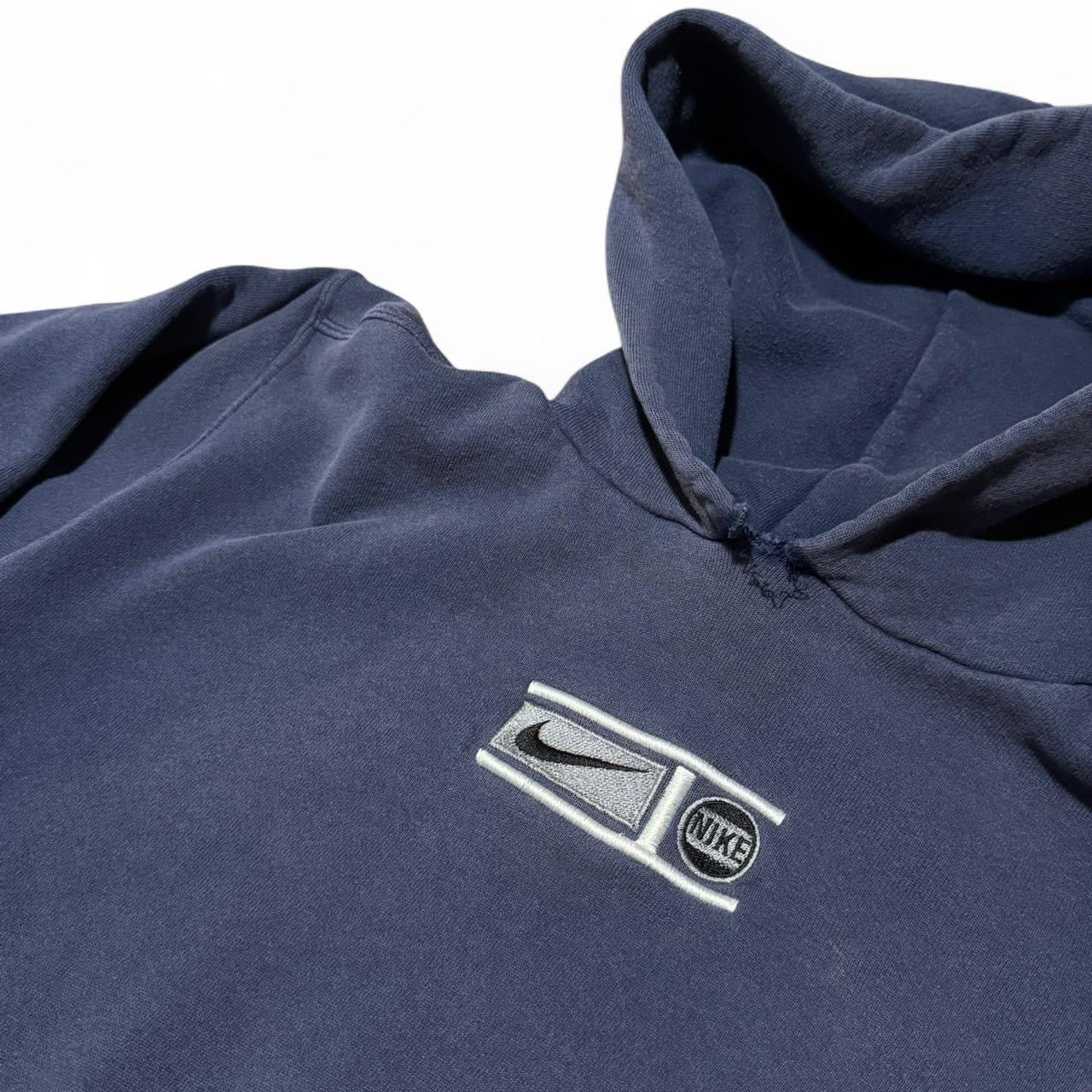 90s Embroidered Centre Swoosh Nike Logo Hoodie