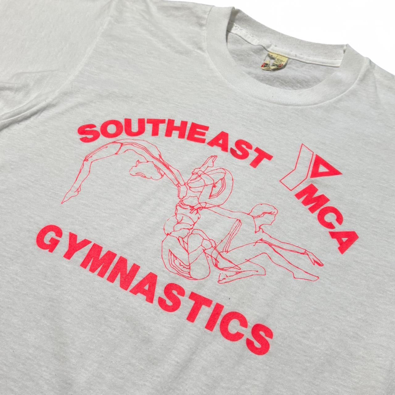 70s YMCA Club Neon Pink Graphic Tee