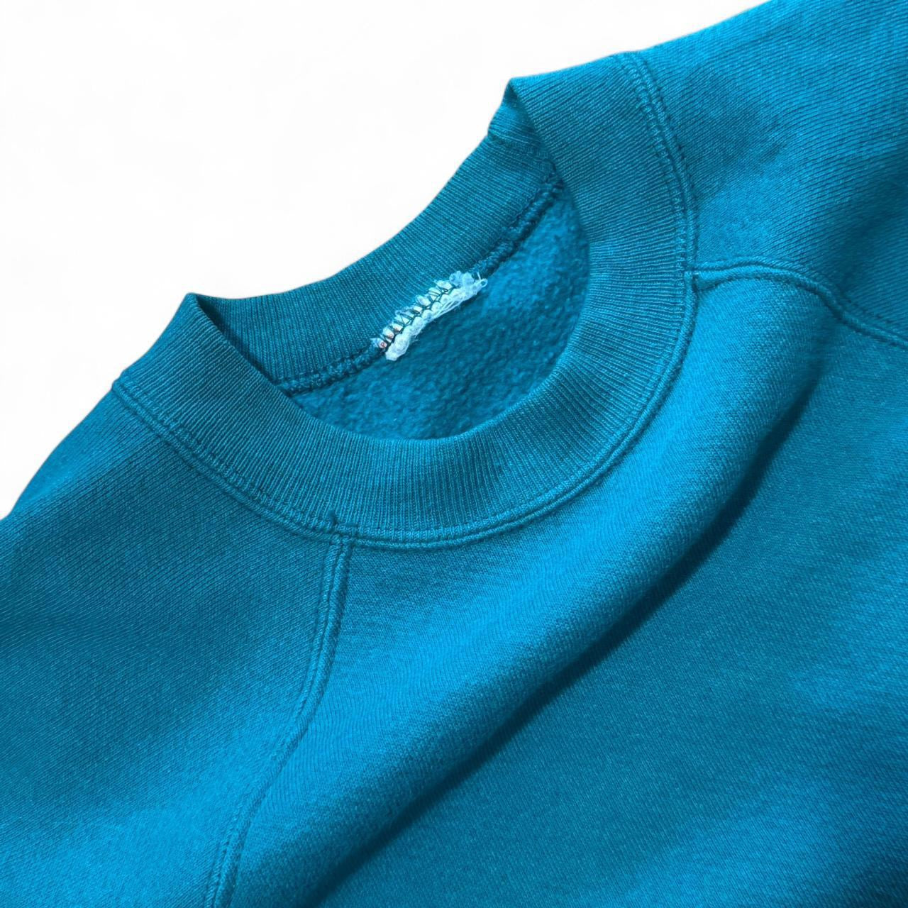 90s Teal Crewneck