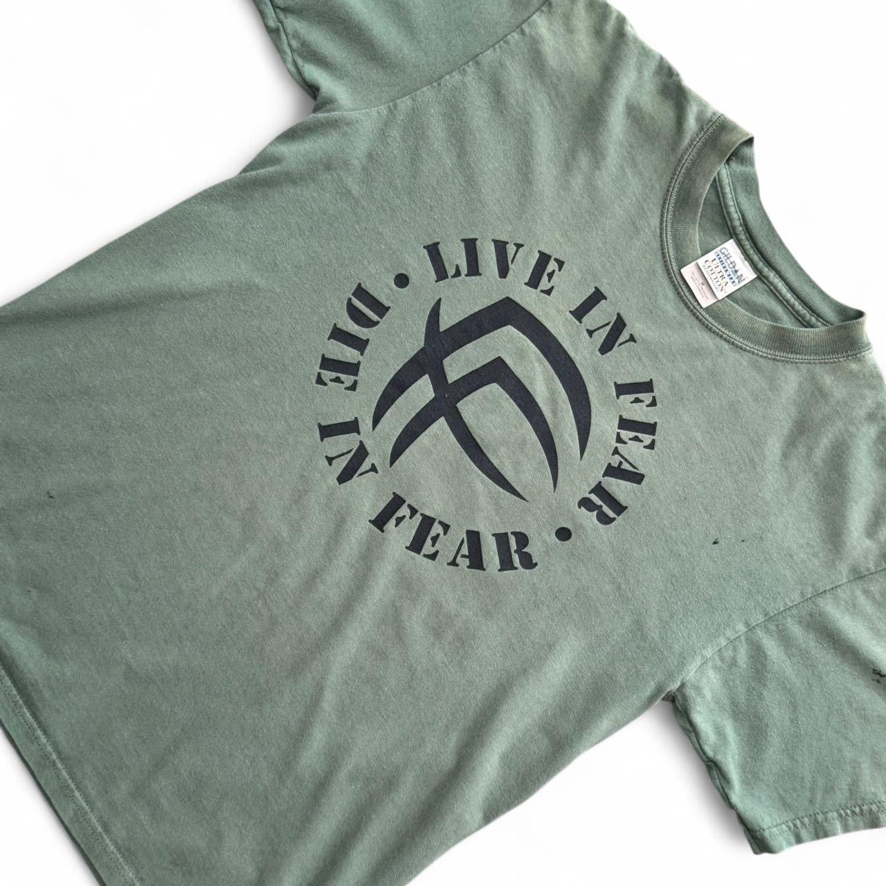 2000s Green Fear Factory Numetal Band Tee