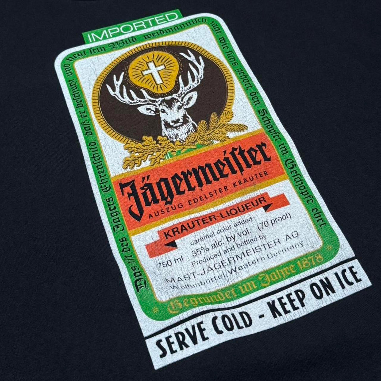 Chimaira Metal Band Merch X Jägermeister Double-sided Tee