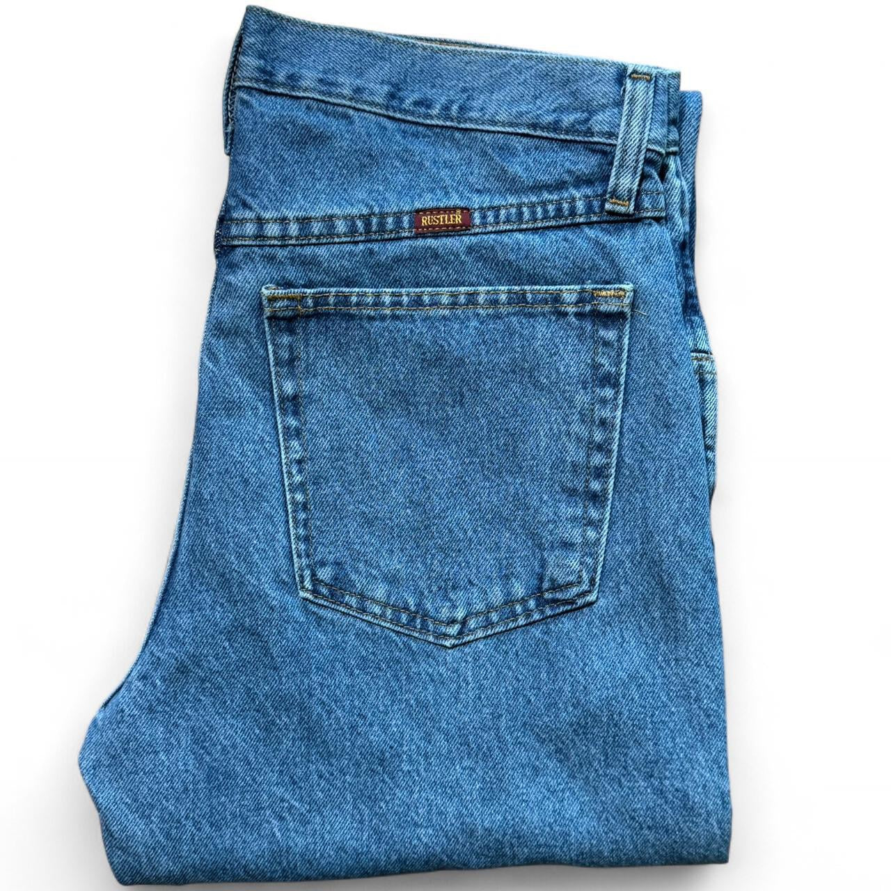 Rustler Blue Wash Jeans 32x30