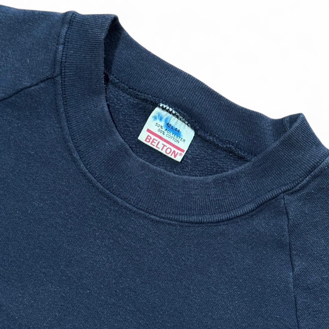 70s St Louis Faded Navy Crewneck