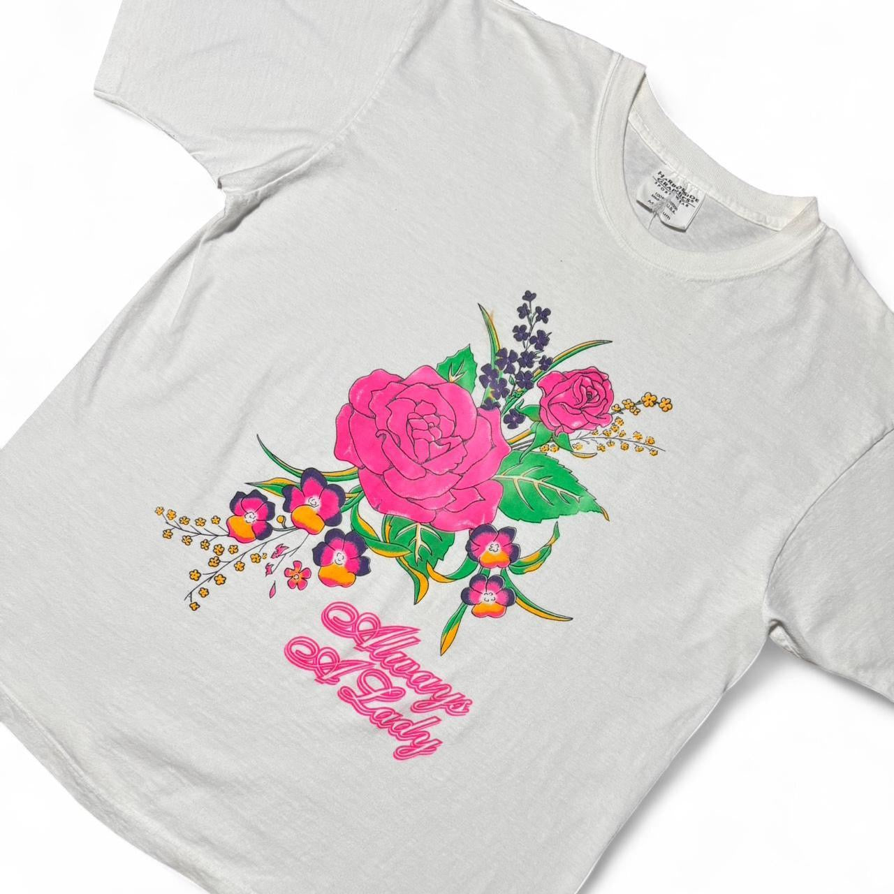 90s Always A Lady Floral Graphic Tee
