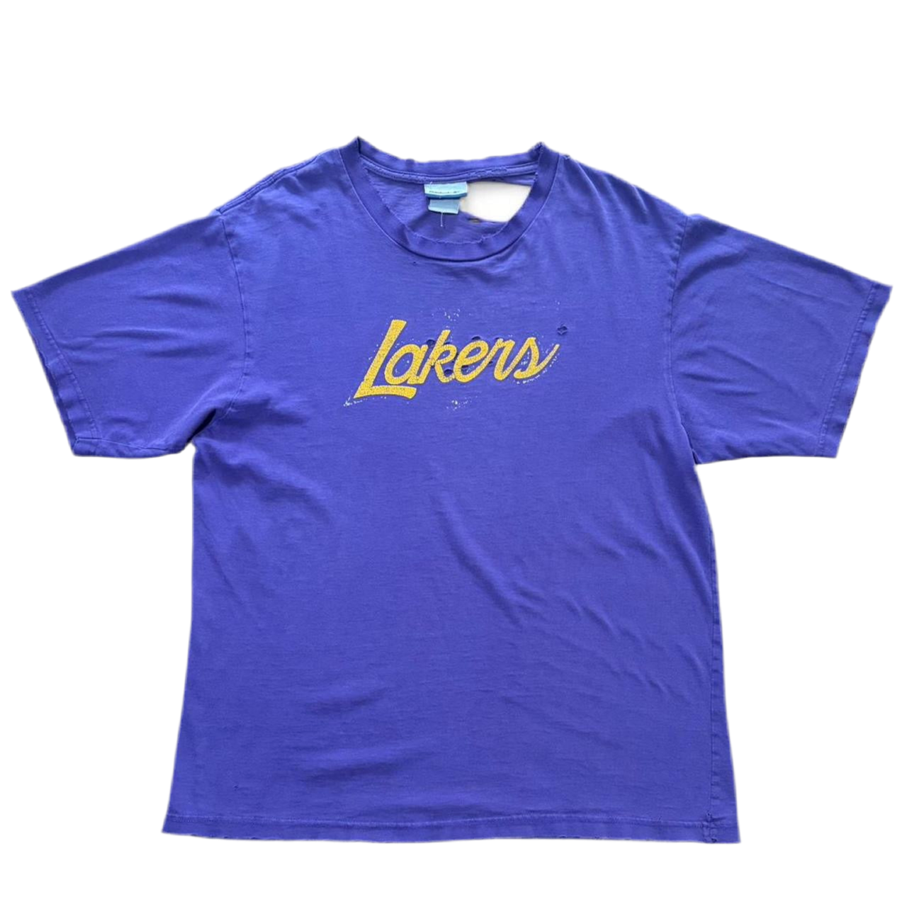 90s Thrashed Lakers NBA Basketball Tee