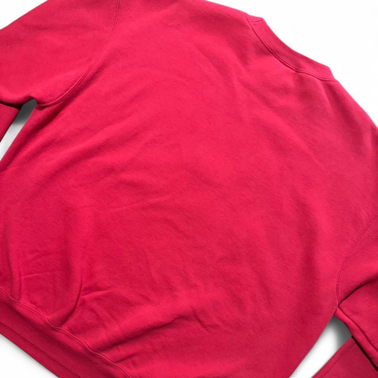 90s Red Champion Georgia Bulldogs Football NCAA Crewneck