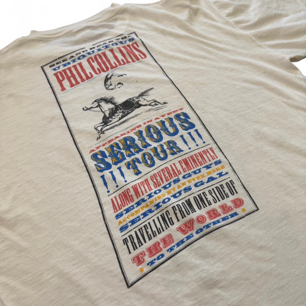 1990 Phil Collin’s Serious Tour Tee