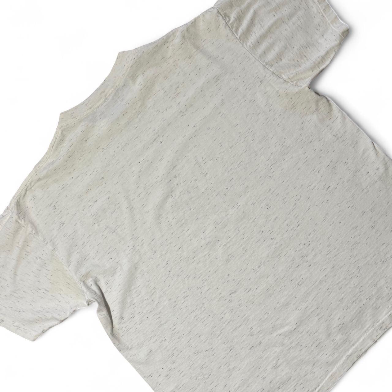 90s Grey Triblend Saxton Pope Hunting Quote Graphic Art Tee